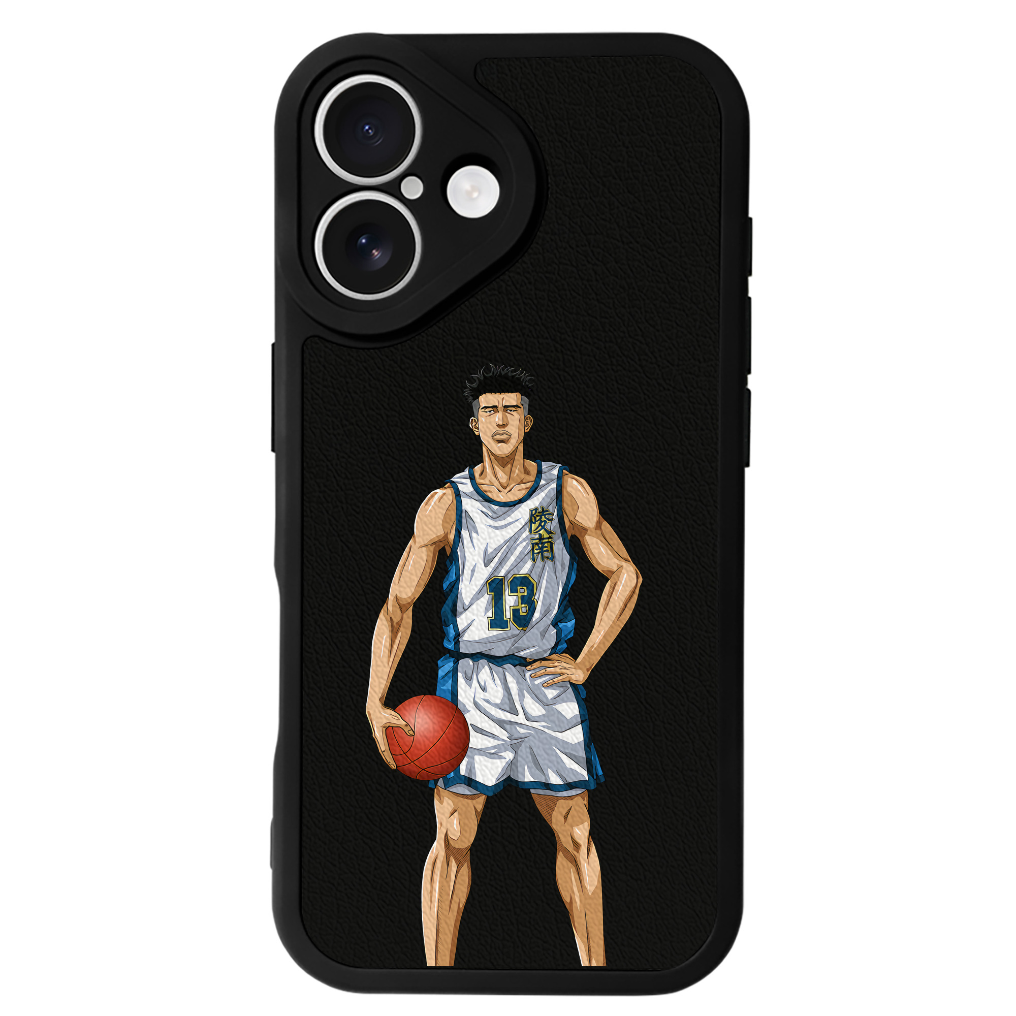 （画像用） SLAM DUNK／スラムダンク 【iPhone 16シリーズ対応】シリコンスマホケース（レザー調） 材質：シリコン